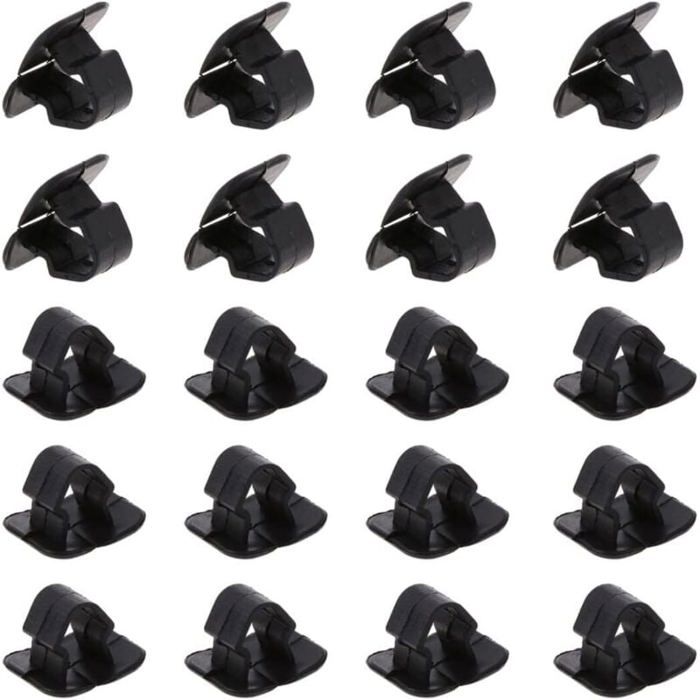20 Motorhaubenclips, Wärme- Und Schalldämmmaterial