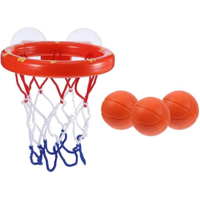 Badespielzeug – Baby-basketball-set – Mini-basketballkorb – Orange – Kunststoff