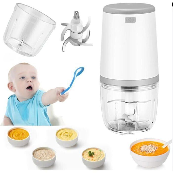 Mini-babymixer, Mini-küchenmaschine, 300-ml-babymixer, Mini-elektro-zerkleinerer