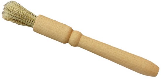 Holzpinsel Ölpinsel Zum Verstreichen Von Öl, Glasur, Milch Und Eigelb 18,5 Cm