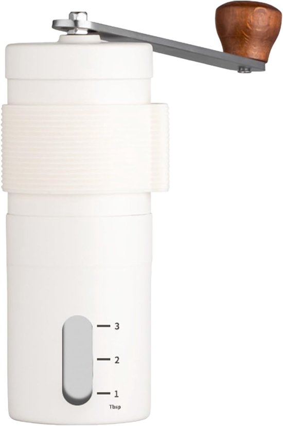 Manuelle Kaffeemühle Tragbare Handkaffeemühle Mit Keramikmahlwerk Einstellbarem Mahlgrad Aus Edelstahl 304 Ideal Für Reisen Camping Und Den Zu