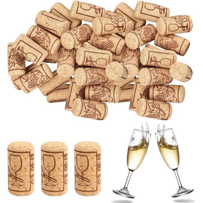 Weinstopper – Nicht Spezifiziert – 21 X 40 Mm – Lebensmittelechter Kork – 100 Stück – Wiederverwendbar