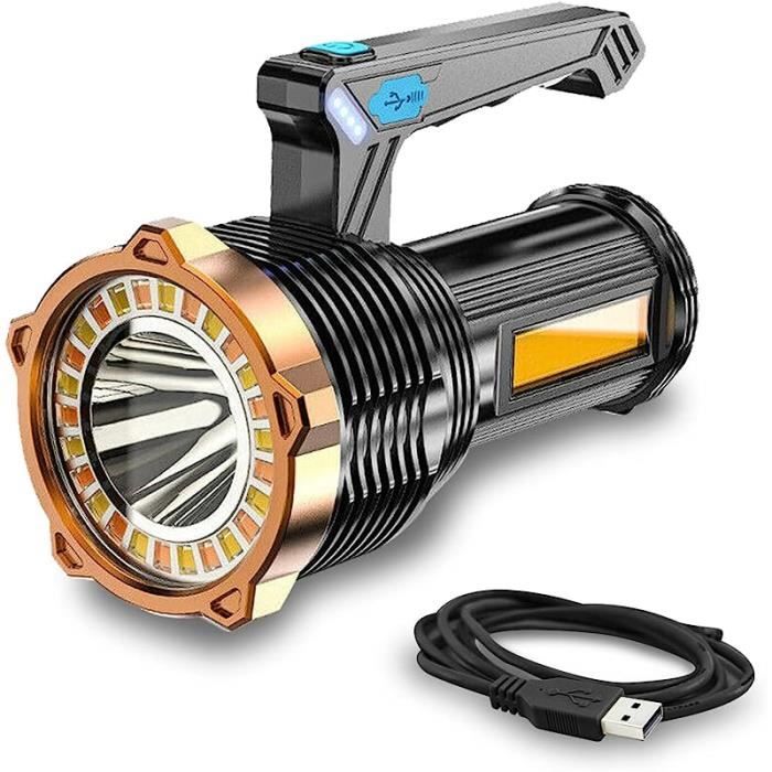Zgeer Taschenlampe – Usb-aufladbar – Wasserdicht – 8 Modi – Leistungsstark