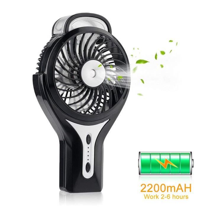 Mini-ventilator – Zgeer – Usb-aufladbar – 3 Geschwindigkeitsstufen – 190 G – Leise (60 Db)