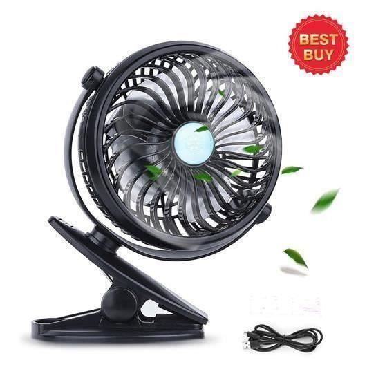 Tragbarer Mini-usb-ventilator Mit 3 Modi Und 720°-drehung, Ideal Für Babys Und Kinder Im Sommer, Sorgt Für Angenehme Kühlung Zu Hause, Im Büro Und Im Auto.