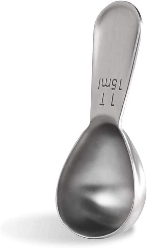 Robuster Kaffeelöffel Aus 18/8-edelstahl, Messlöffel Mit Kurzem Griff, 1 Esslöffel (15 Ml)