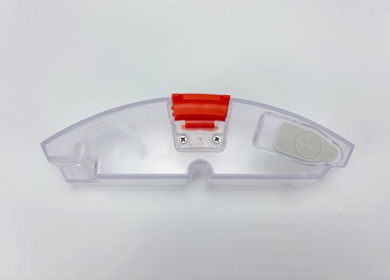 Wassertankkompatibel. Für Xiaomi Roborock S7/t7s/t7+/g10 (transparent/orange).