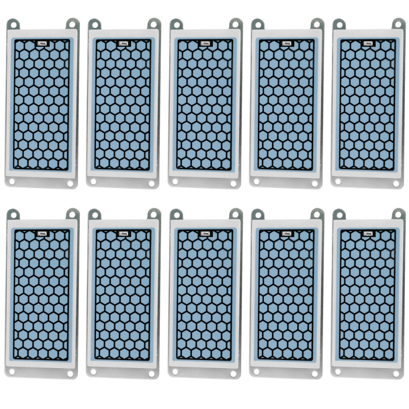 Tragbarer Hausgenerator Mit Integriertem Keramik-ozonisator, Luft- Und Wasserreiniger, Ersatzteilen, 5 G/h-platte