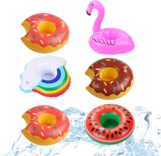Aufblasbarer Bierkrug-eiskühler In Blumenform 53 Cm Hoch Tropischer Kühler Mit Griff Für Getränke Und Snacks Perfekt Für Strandpartys Und