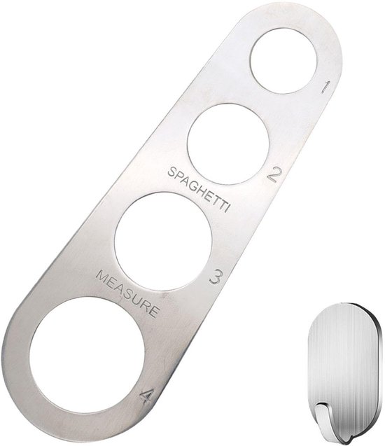 Dailygoods Nudelmesslöffel Aus Edelstahl Mit Haken