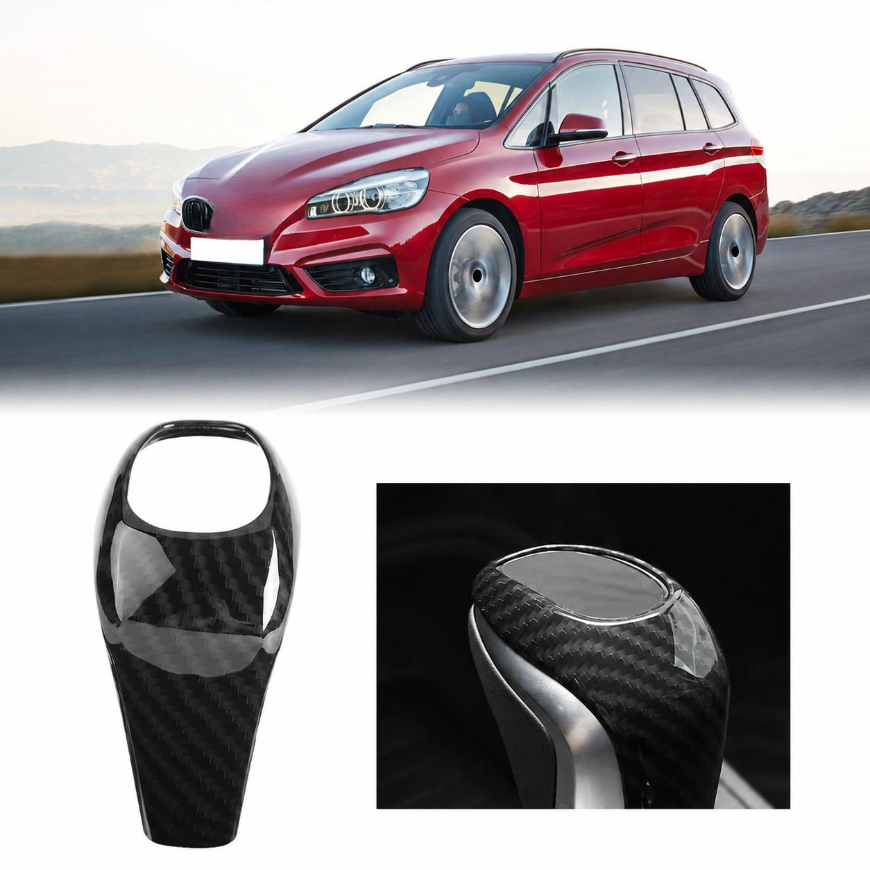 Schaltknaufabdeckung In Carbonfaser-optik Für Bmw X1 F48 2er F46 2015-2018