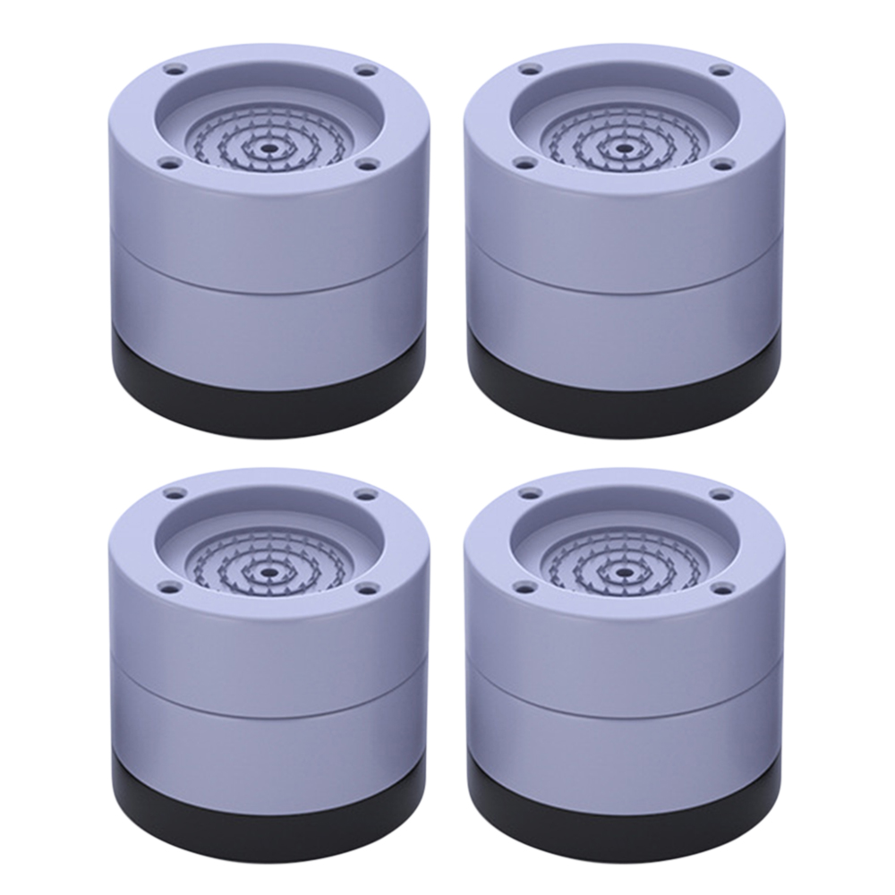Set Mit 4 Antivibrations-, Antirutsch- Und Geräuschdämpfungspads Für Waschmaschinenfüße, Wäschetrocknerfüße, Kühlschrankfüße, Möbel Und Haushaltsgeräte. Höhenverstellbar.