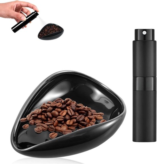 2 Dosierbecher Für Kaffeebohnen Kaffeezubehör Keramik-kaffeebar-zubehör Einzelportions-dosierkanne Messtablette Aus Keramik Geschenk Für Schwarz