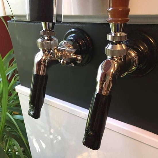 10 Stück Bierhahn-abdeckungen, Schwarzes Design - Zapfhahn-fettkappen, Gummi-zapfhahn-schutzkappen - Hygienische Abdeckung Für Heimbrauzubehör.