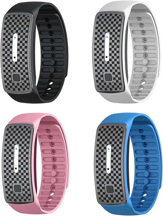 Intelligentes Ultraschall Mückenschutzarmband 360° Ultraschall Rundumschutz Kinder Erwachsene Schwangere Für Draußen Usb Aufladung 30 Minuten 4 S