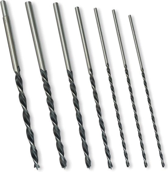 Holzbohrer Set 30 Cm 7 Teiliges Bohrer Set Für Bohrmaschinen