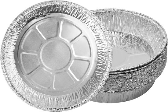 Runde Aluminiumtabletts – Vielseitig Und Benutzerfreundlich – 8er-set