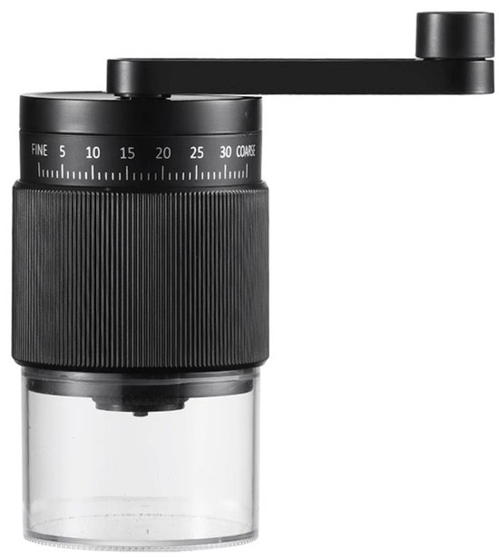 Manuelle Kaffeemühle Mit Keramikmahlwerk 40 G Fassungsvermögen 35 Einstellbare Mahlgradstufen Tragbare Handmühle Geeignet Für Espresso Kompakt