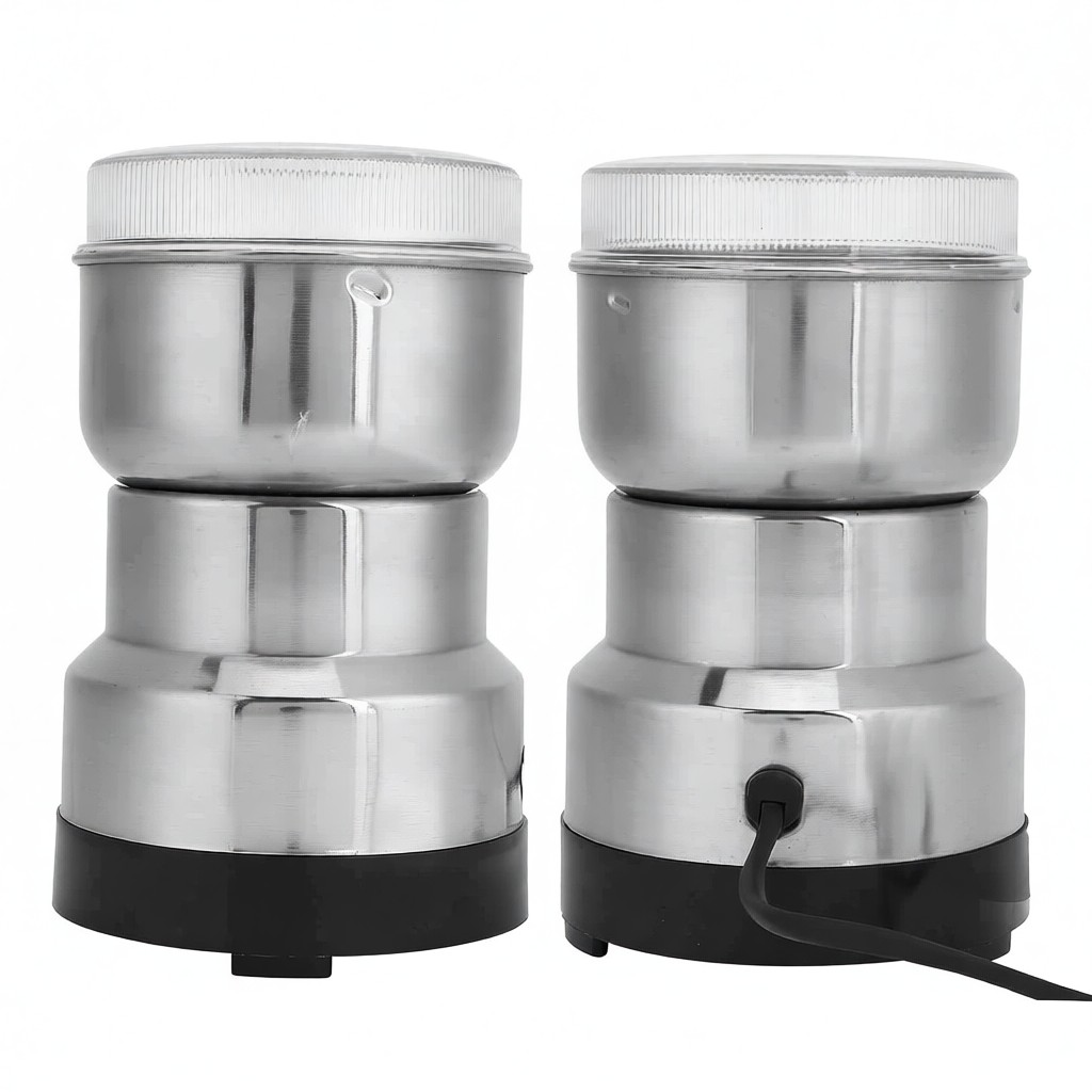 Tragbare, Multifunktionale Elektrische Kaffeemühle Für Getreide, Nüsse, Bohnen, Gewürze Und Körner - 220-240 V (uk)