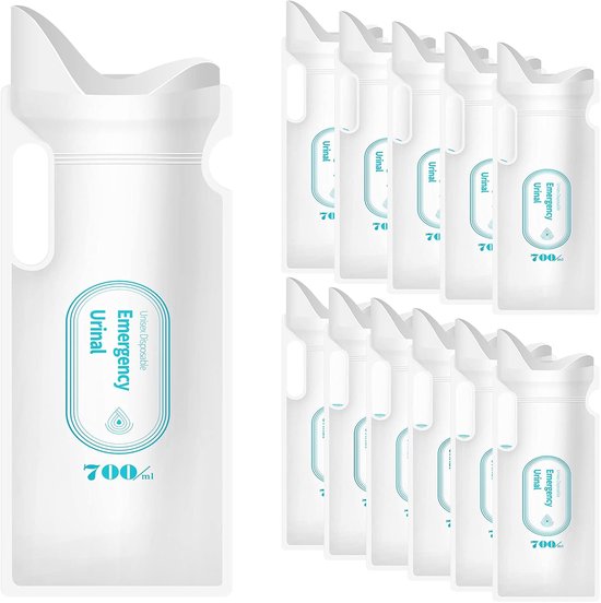 Einweg Urinbeutel Mit Einem Saugfähigen Baumwolltuch, 700 Ml Urinbeutel Für Campingausflüge, Notfälle Und Staus, Gel Urinbeutel Für Männer, Fraue