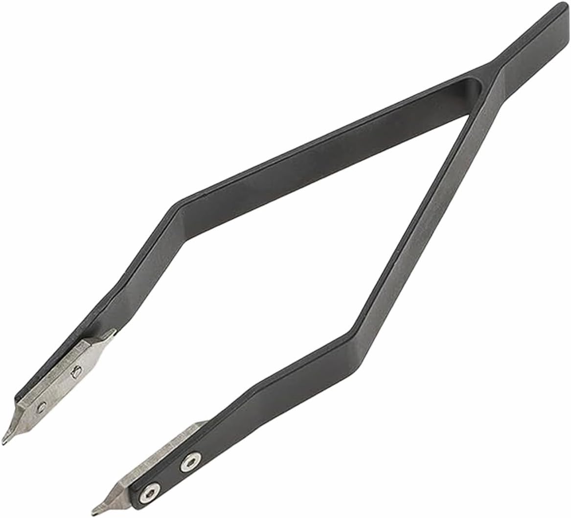 V Shaped Spring Bar Tweezers, Professional Aluminum Alloy Tool For Watch Strap Repairs, Jewellery Making And Electronics Maintenance
