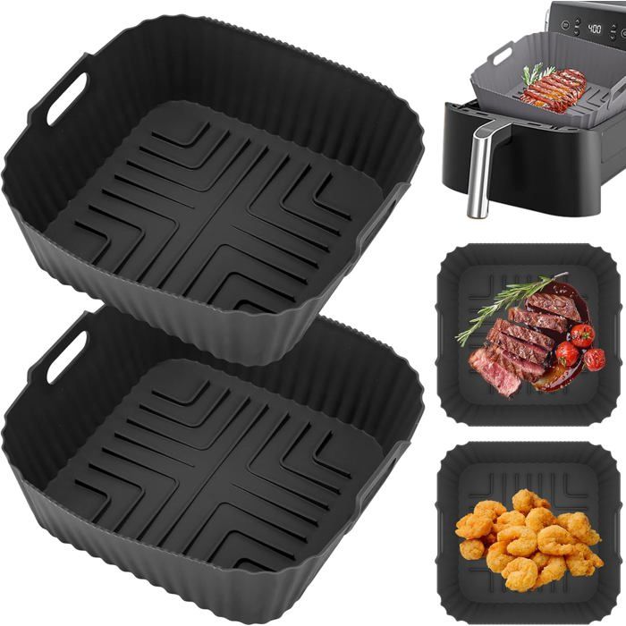 2-teilige Silikon-heißluftfritteusenform, Zubehör Für Ninja Max Pro Af180eu, Philips Xl 6,2l, Heißluftfritteuse Af140eu 4,7l