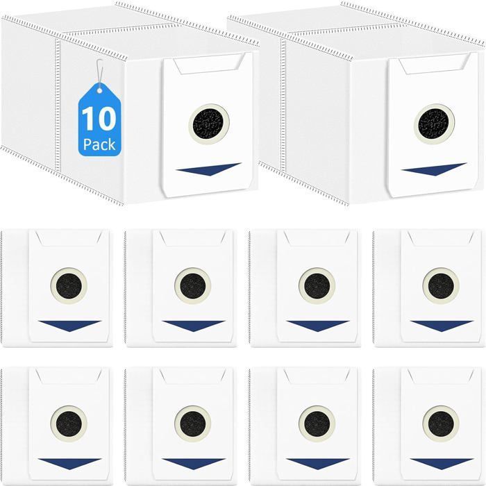 10er-pack Staubsaugerbeutel Für Ecovacs Deebot T30 Omni / T30 Pro Omni Zubehör