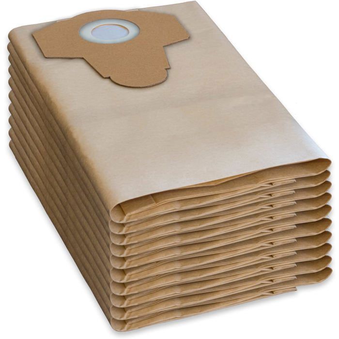 Staubsaugerbeutel – Parkside – Pnts 1300 – 15 Stück – 20 L – Braun