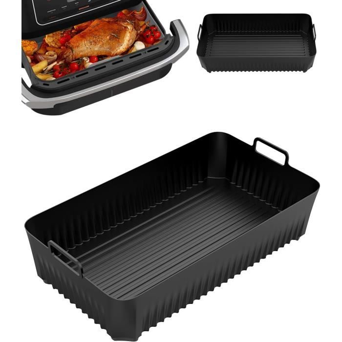 Ninja Foodi Airfryer-form – Silikon – 10,4 L – Airfryer-zubehör – Schwarz