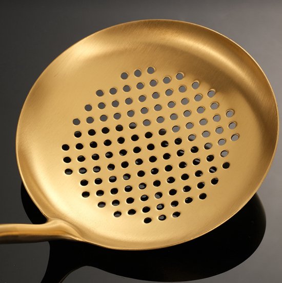 Schaumlöffel Abtropfsieb Edelstahl Abtropflöffel Küchenutensilien Sieb Abtropfsieb Küchenhelfer Abtropfen Von Kartoffeln/gemüse/nudeln 37,1 X 12
