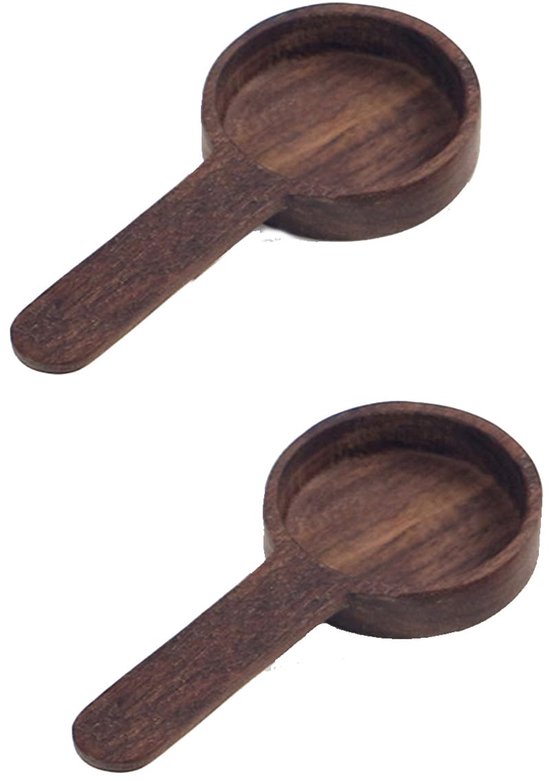 Hölzerne Kaffeelöffel Für Gemahlenen Kaffee Multifunktionale Messlöffel Für Kaffee, Tee Und Gewürze Tragbarer Esslöffel Im Retro Design, Leicht Z