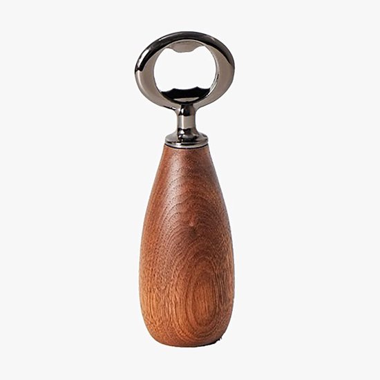 Flaschenöffner Aus Holz Im Retro Stil, Griff Aus Walnussholz, Bieröffner, Kronkorkenöffner, Retro Stil, Cider , Bierflaschenöffner Für Zuhause, K