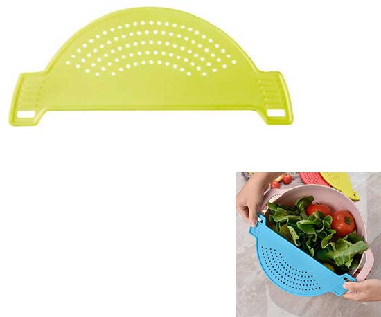 Topfabtropfkorb Tragbarer Abtropfkorb Abtropfgitter Nudelabtropfkorb Sieb Gemüseabtropfkorb Küchenhelfer Mit Griff Leichtes Abtropfen Für Küchen,