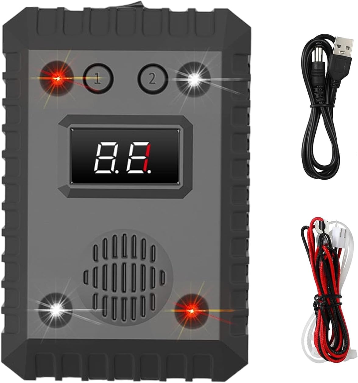 Auto-marderabwehrgerät 12-24v Ultraschall-marderabwehrgerät Mit Mehreren Modi Für Auto, Motorraum, Dachboden, Haus, Garten