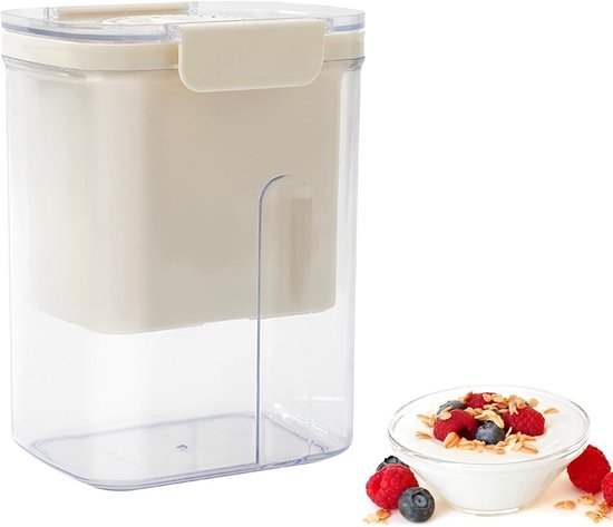 Sieb Für Kefir Und Griechischen Joghurt Zur Trennung Von Molke, Ideal Für Joghurt, Sojamilch Und Saft