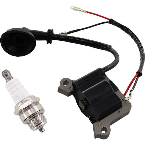 Mchnic Zündspule Mit Zündkerze Für 2-takt 52cc 3 Ps 4-in-1/5-in-1 Motor Freischneider/heckentrimmer.