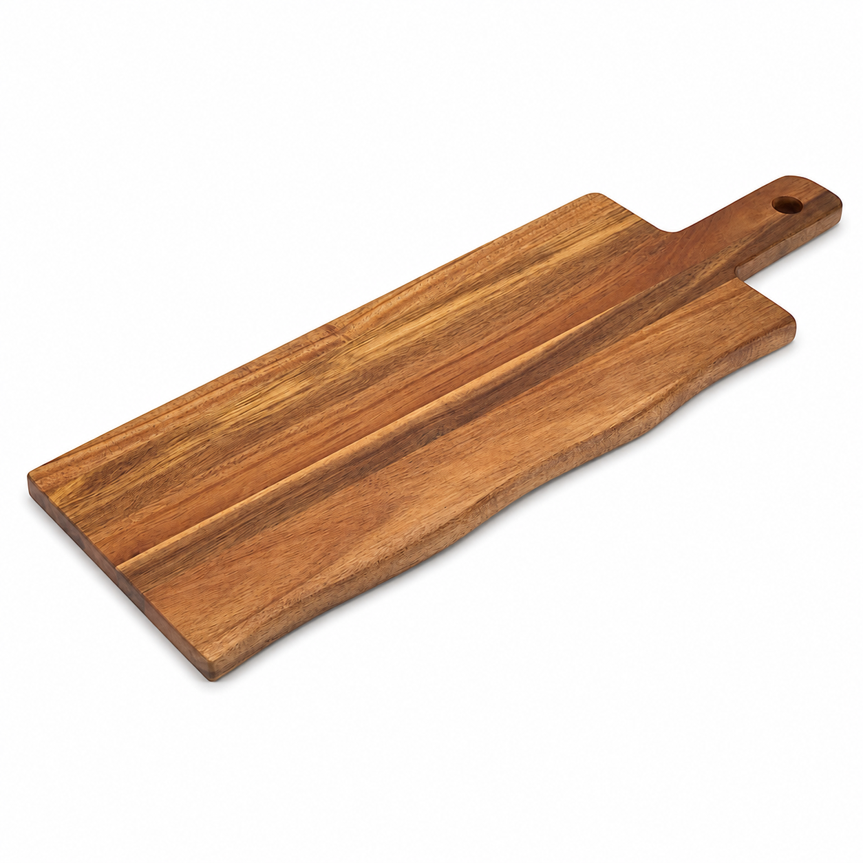 Käsebrett Aus Akazienholz Mit Griff Für Die Küche 22 Cm
