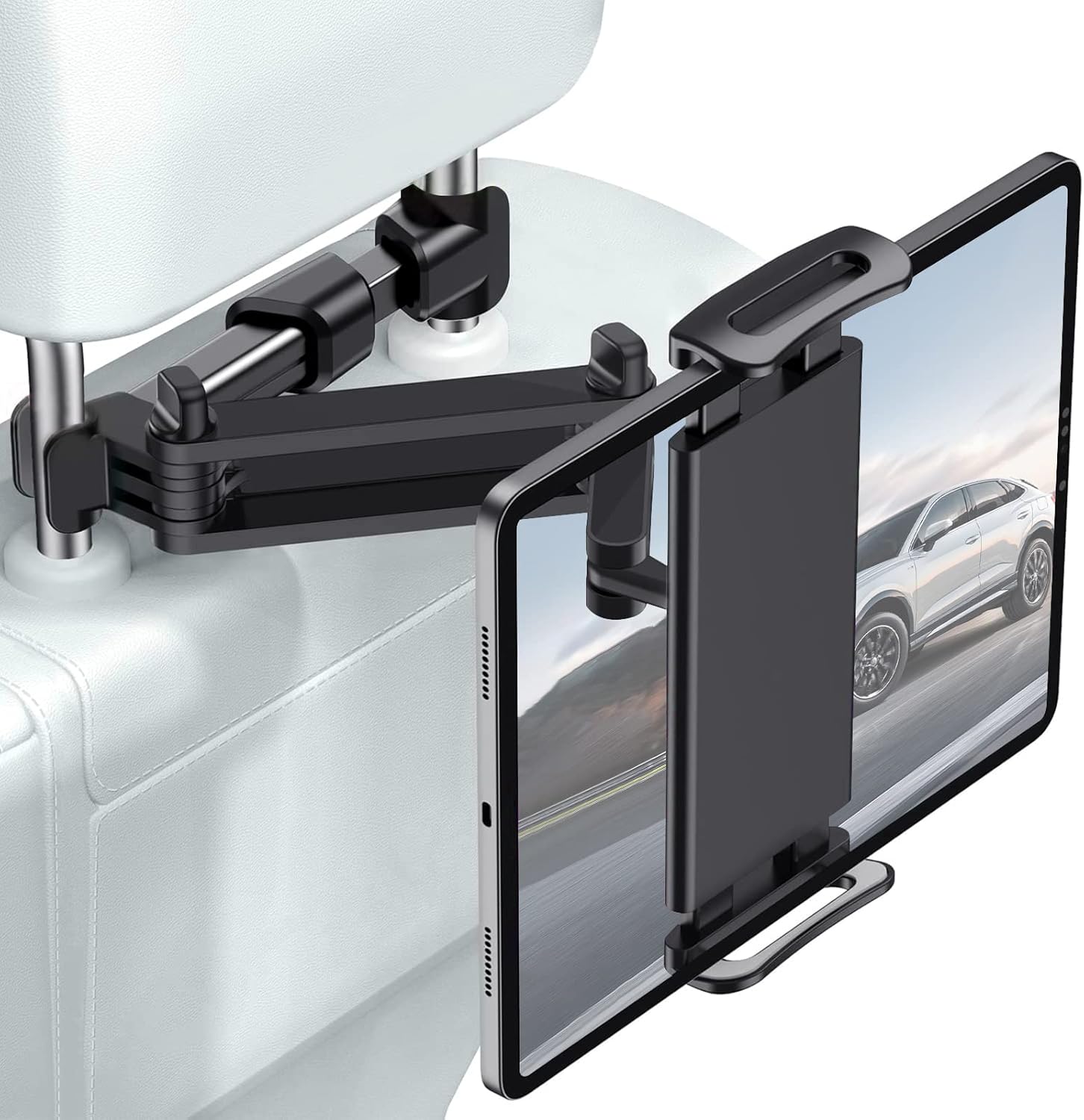 Tablet Holder Car, Tablet Mounts Car, Extendable Car Tablet Holder Headrest, Universal Tablet Headrest Holder For Ipad Iphone Series/samsung Galaxy Tabs/switch 4.7-13 Inch Devices