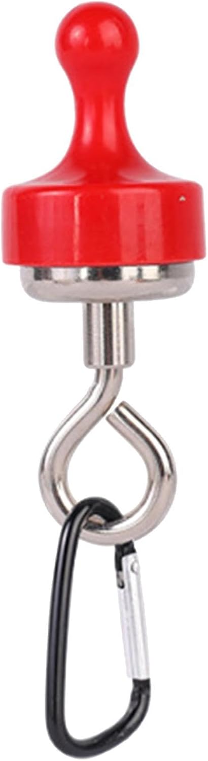 Robuste Magnethaken – Mit Karabiner, Starker Robuster Organizer, Magnetischer Kleiderbügel, Für Reisen, Outdoor, Küche, Grill, Tür, Kühlschrank, Decke, Schrank, Kreuzfahrtschiff
