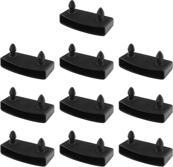 Lattenrosthalterungen, 10 Teiliges Ersatz Betthalterungsset Für Doppel , Kingsize Und Einzelbetten (schwarz)