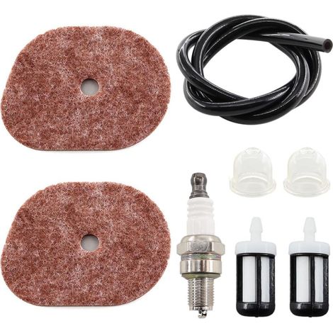 Mchnic Vergaser-luftfilter, Kraftstofffilter, Zündkerze Für Stihl Fs40, Fs50, Fs50c, Fs56, Fs56r, Fs70, Fs70rc, Km56, Km56rc, Fc56, Fc70, Ht56c, Freischneider 4144 124 2800, 0000 350 3513