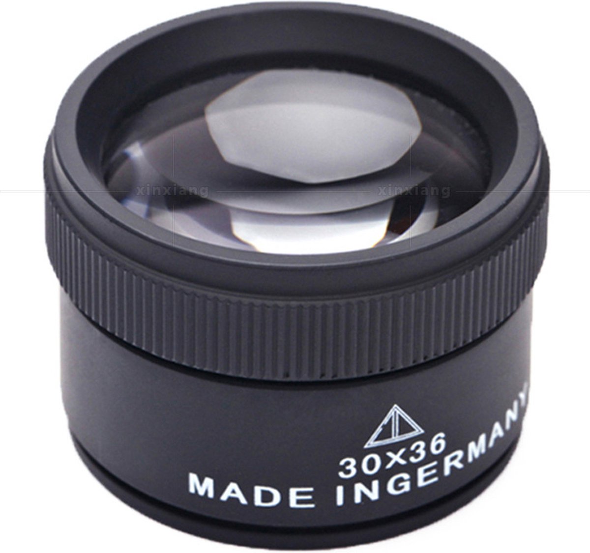 Juwelierlupe – Taschenlupe – Mini-vergrößerungsglas – Taschenlupe – 30x36 – 30-fache Vergrößerung – Linsendurchmesser 36 Mm – Schwarz – Zinklegierung