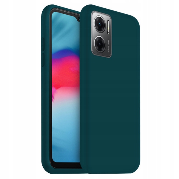 Schutzhülle Mattgrün Slim Für Redmi 10 5g + Glas
