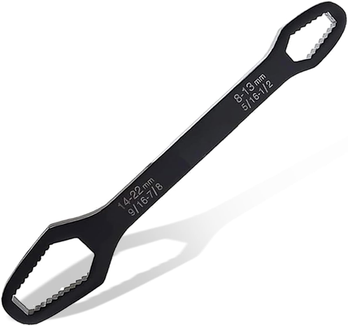 8-22 Mm Double End Torx Key Universal, 22.5 Cm Multifunctional Double Ring Spanner Adjustable Repair Wrench Repair Tools For Screws Nuts
