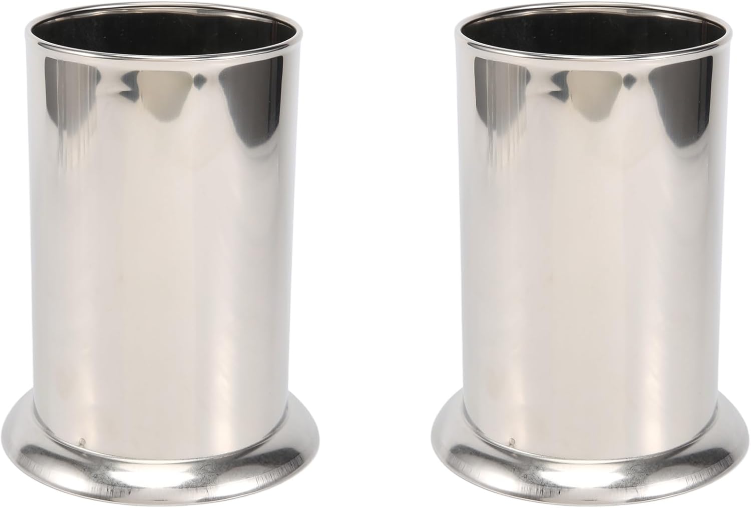 2 X Stainless Steel Straw Holder, Attachment Straw, Cutlery Organiser, Forks, Chopsticks Storage