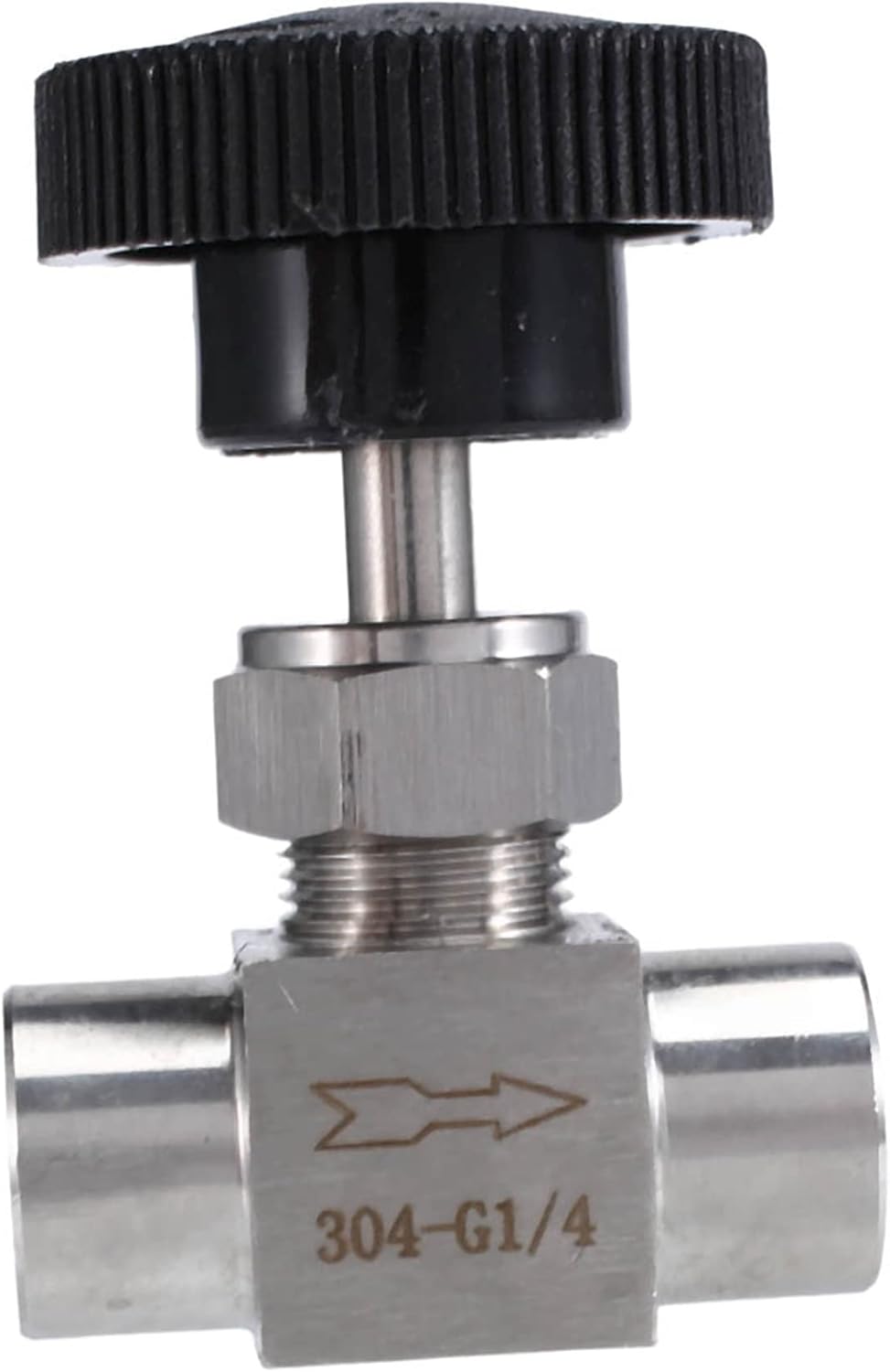 1/4 Equal Female Thread 304 Stainless Steel Flow Control Shut-off Needle Valve