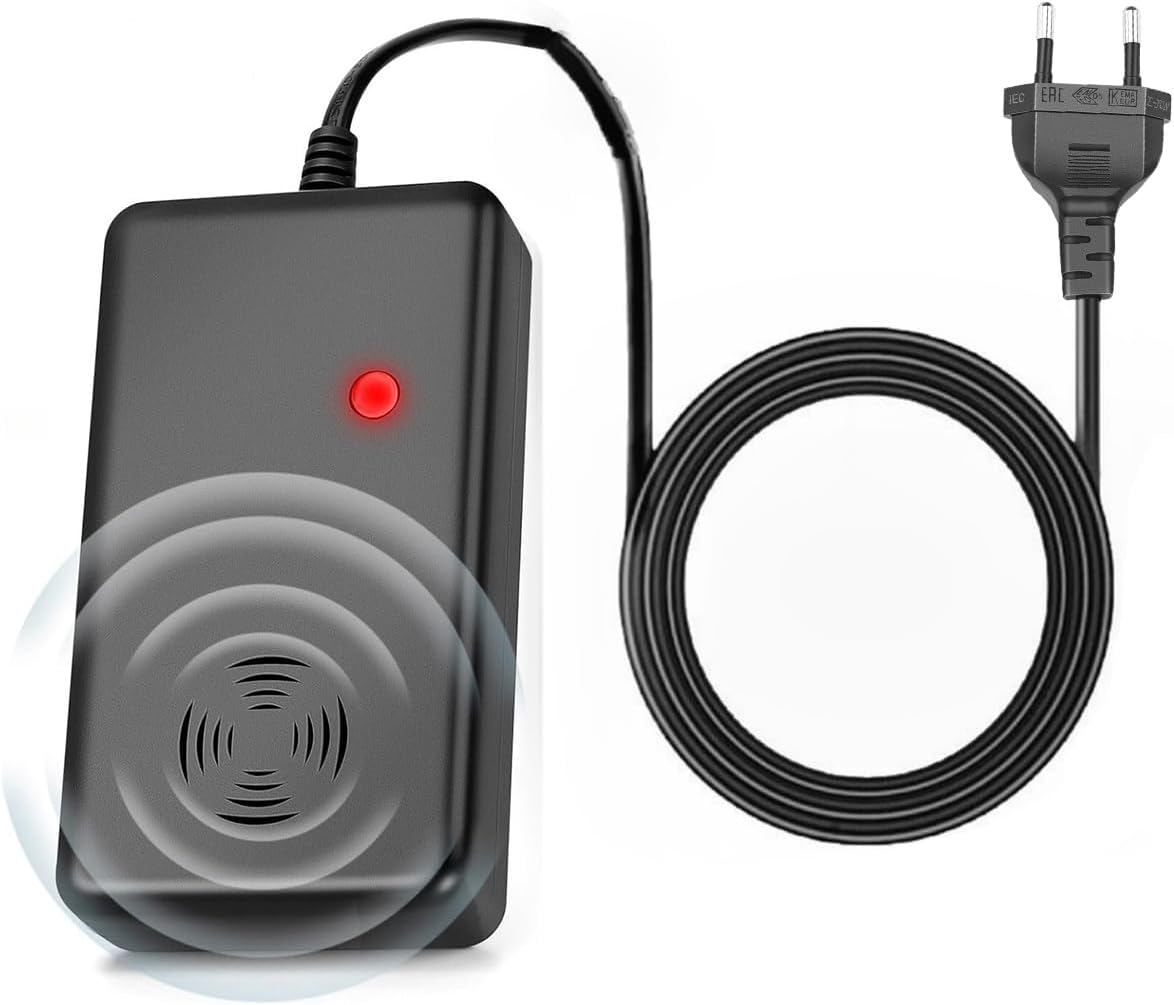 Nagetierabwehrgerät Für Autos, Gegen Mäuse Und Marder Ultraschallgerät Mit Stecker Für Autos, Geeignet Für Dachböden, Scheunen, Garagen Und Keller, 230 V Mit Netzstecker