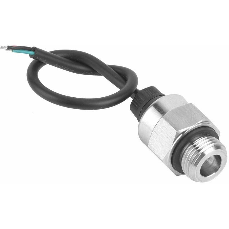 Drucksensor, 1 Stück G3/8 Hochpräziser Wasserdrucksensor Mit Schraubanschluss Ip65 Mit Analogem Schutz Und Analogem Signal (0-2 Bar)