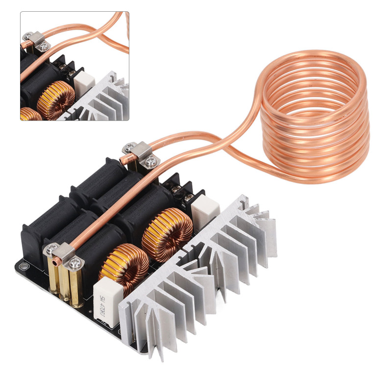 Zvs Hochfrequenz-induktionsheizmodul Für Wärmebehandlung, 1000 W, 12–48 V, Leiterplatte