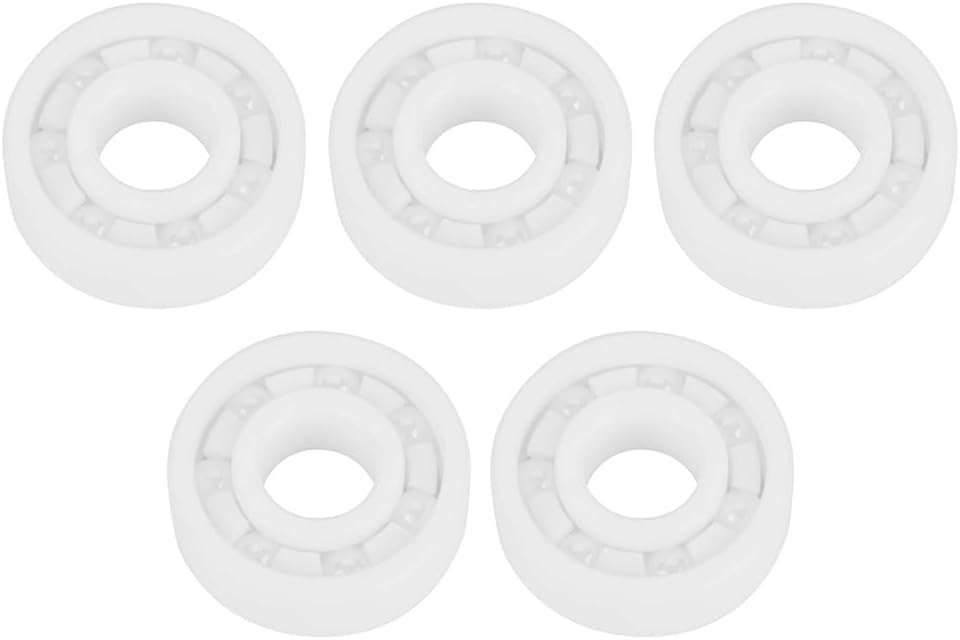 Zro2 White 6000 Solid Ceramic Bearings Zirconia Bearings 10 X 26 X 8 Mm Pack Of 5